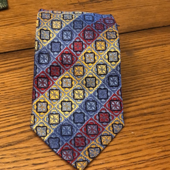 Fabio Fazio 100% Silk Neck Tie Beautiful Men’s Designer - Picture 9 of 9